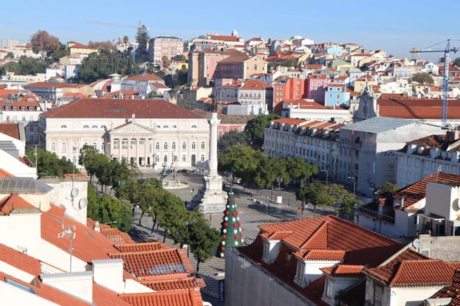 King Pedro 4th Square (Rossio) 