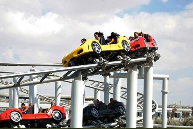 Ferrari World Abu Dhabi small ride