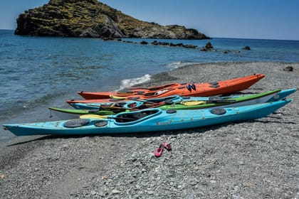 3-days Sea Kayak Expedition in Southern Central Crete, Greece