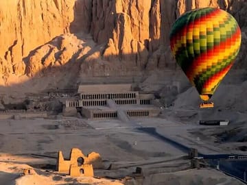 Hot Air Balloon and Temple Tour in Luxor, Egypt
