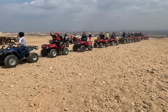 Private day ,Quad bike adventure tour to Giza Pyramids from Cairo 8