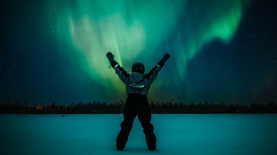 Northern Lights Safari, Aurora borealis, Pure Lapland, Rovaniemi Lapland