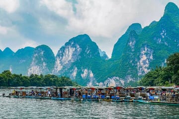 Private Li River Cruise and Bike Tour from Guilin to Yangshuo