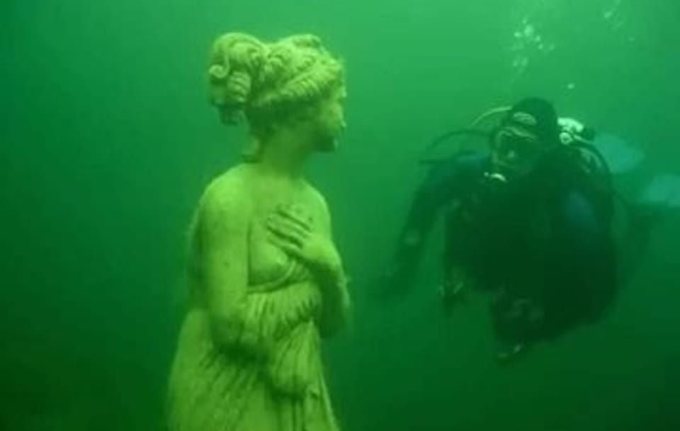Diving Adventure in Alexandria's Ancient Underwater Ruins