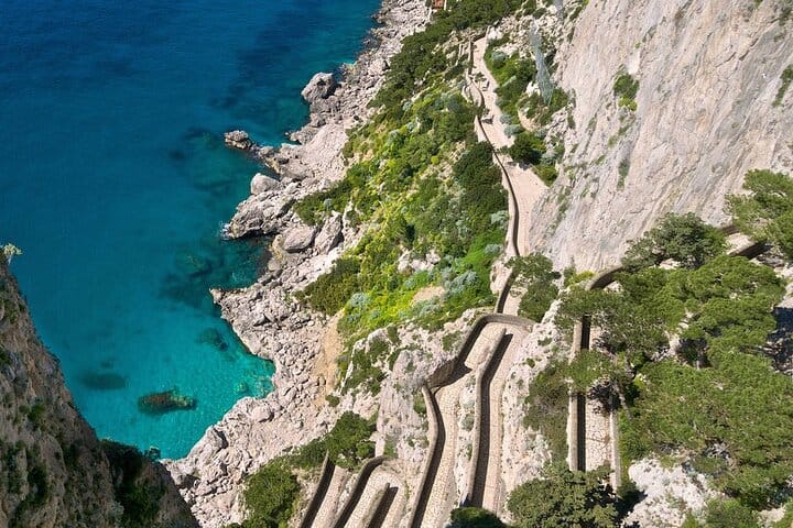 Capri Island from Naples by hydrofoil 5