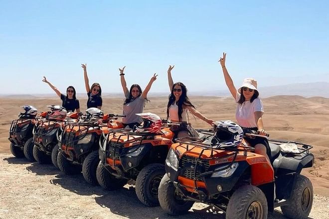 Desert Quad Biking experience with Lunch