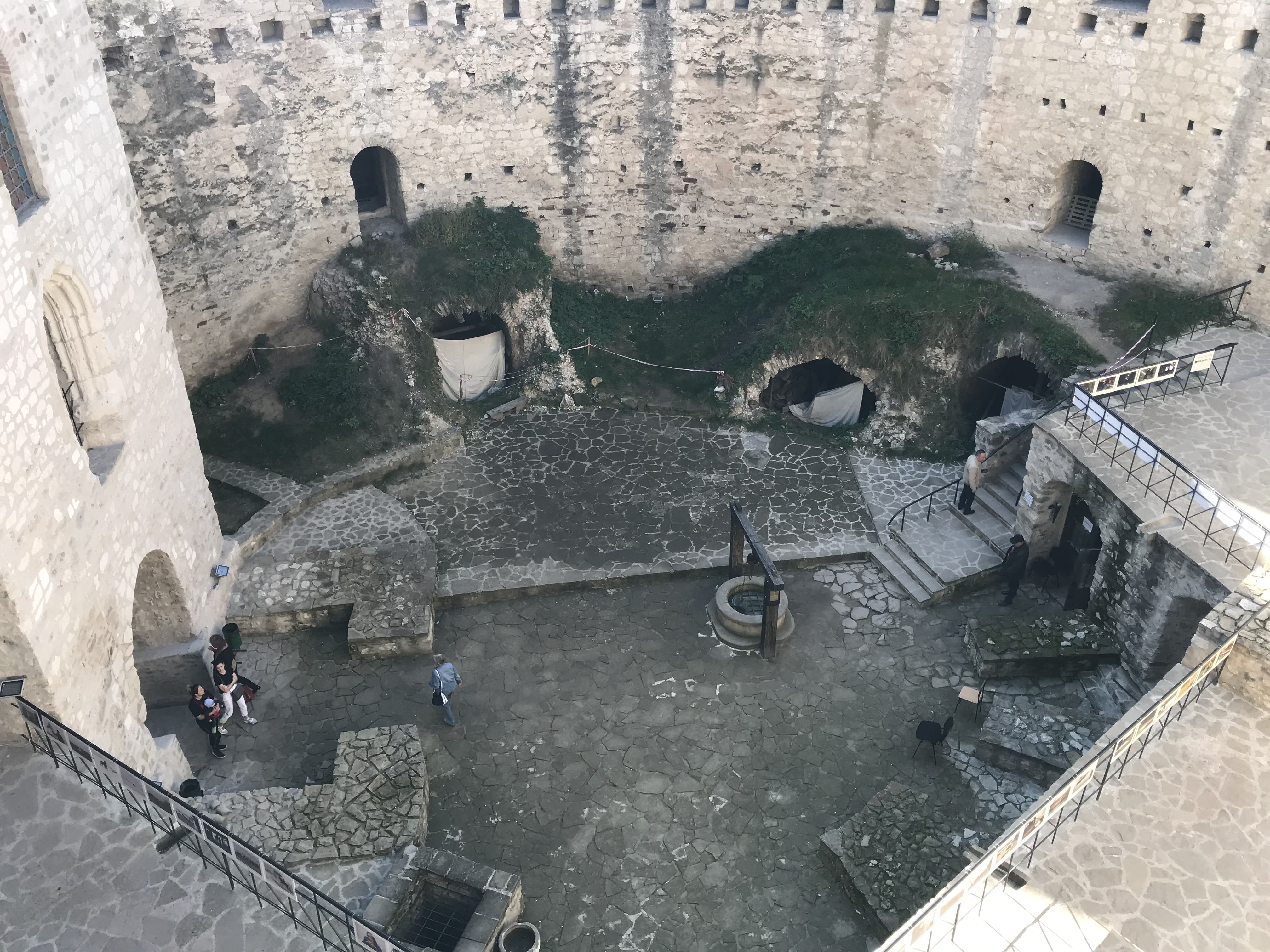 Interior of Soroca Fortress