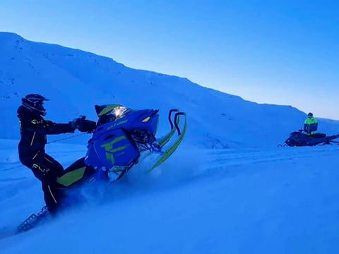 Adventure snowmobile tour Akureyri, photo 20