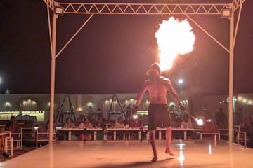 Evening Camel Ride and Dinner Experience in Lahbab Desert