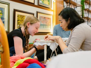 Hanoi Traditional Embroidery Workshop Experience