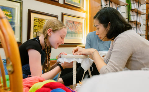 Hanoi Traditional Embroidery Workshop Experience