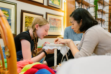 Hanoi Traditional Embroidery Workshop Experience