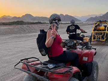 ATV Desert Adventure Tour in Hurghada with Pickup