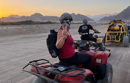 Morning Trip Hurghada Desert Tour by ATV, Pick-up
