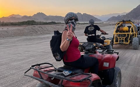 ATV Desert Adventure Tour in Hurghada with Pickup