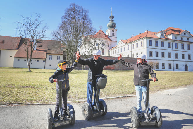 Prague Monasteries: 1.5-Hour Segway Tour With Free Taxi Transfer
