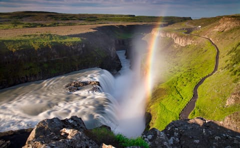 Golden Circle Tour with Geothermal Spa Experience in Iceland