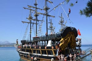 Kemer Pirate Boat Trip with transfer from Belek