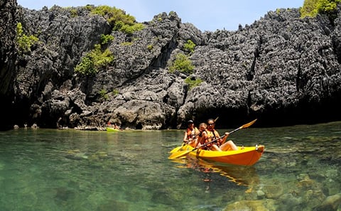Angthong National Marine Park Full-Day Kayaking Tour