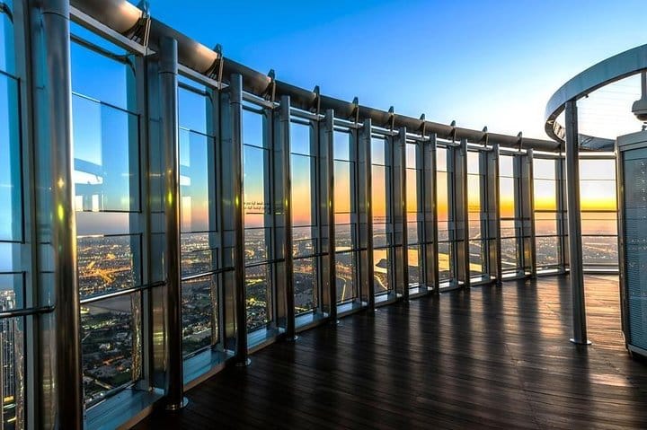 Dubai city tour with At the top