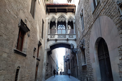 BARCELONA: GOTHIC QUARTER AND RAMBLAS WALKING TOUR+BOAT TRIP