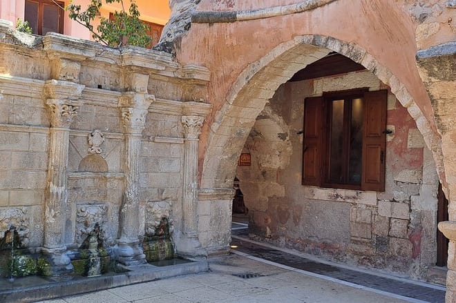 Rimondi Fountain in Rethymno Town