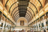 Central Post Office was built by the French in the 20th century.