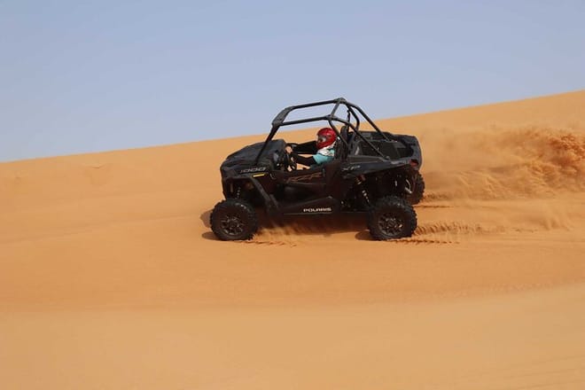 Dubai: Buggy Dune Bashing, Sand Boarding, Camel Ride & Show 6