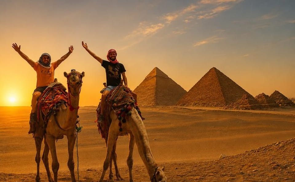 Private Camel Ride and Nile Lunch at Giza Pyramids