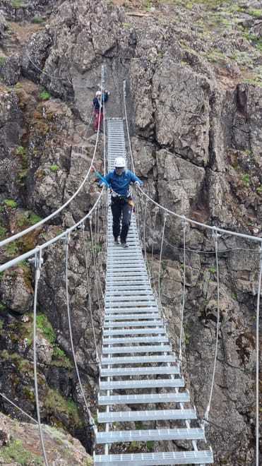 Fálkaklettur Via Ferrata á eigin vegum photo 2