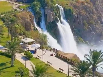 Antalya City Tour with Cable Car, Boat Cruise, and Waterfalls