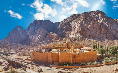 Saint Catherine Monastery and Dahab Tour from Sharm El Sheikh