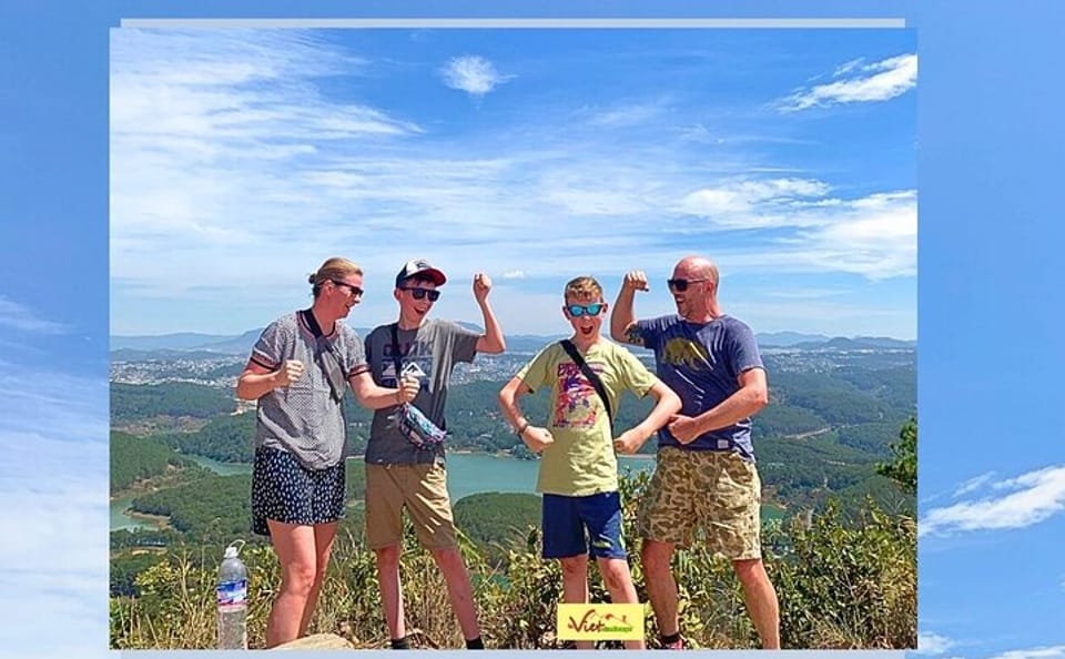 Trekking Pinhatt and Kayaking Tuyen Lam Lake in Dalat