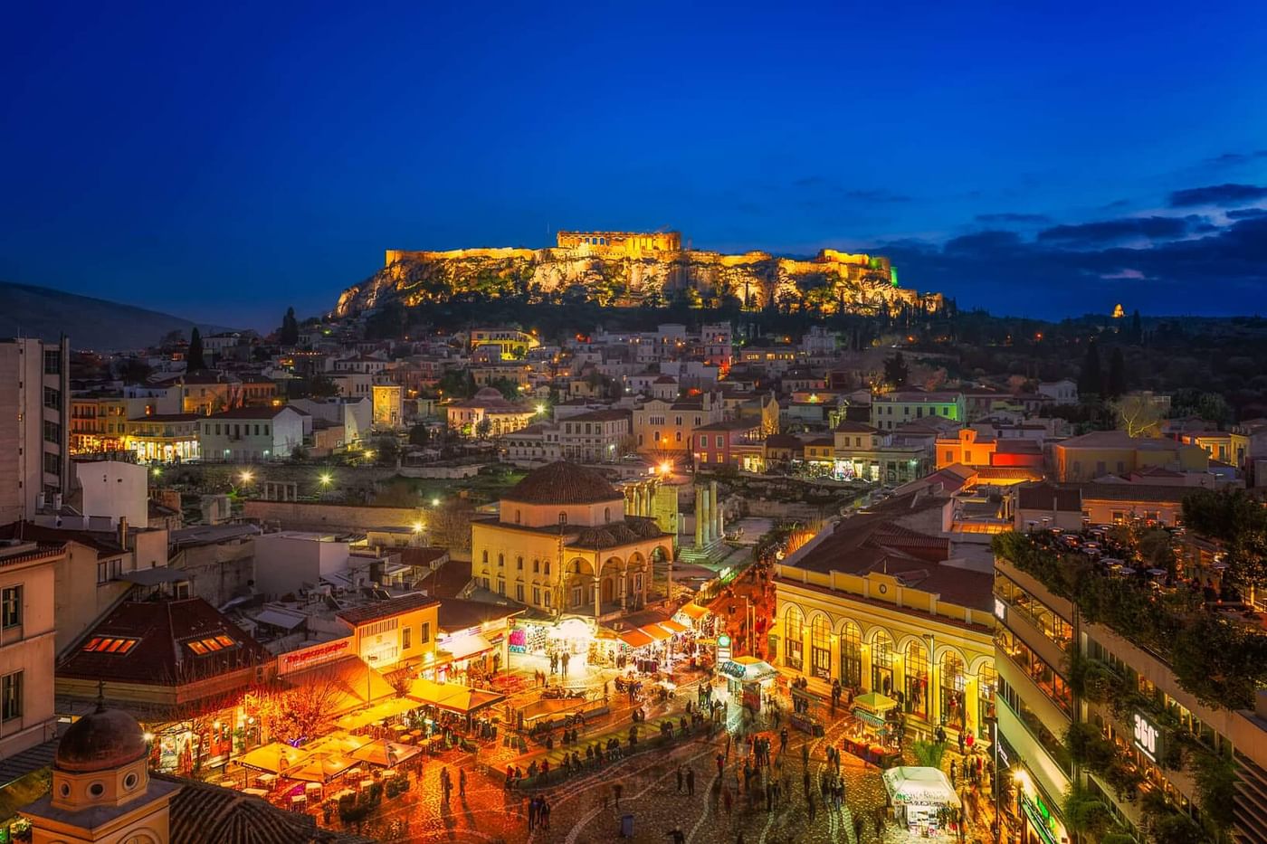 Athens Night Walking Tour: Explore Monastiraki, Plaka & Thissio