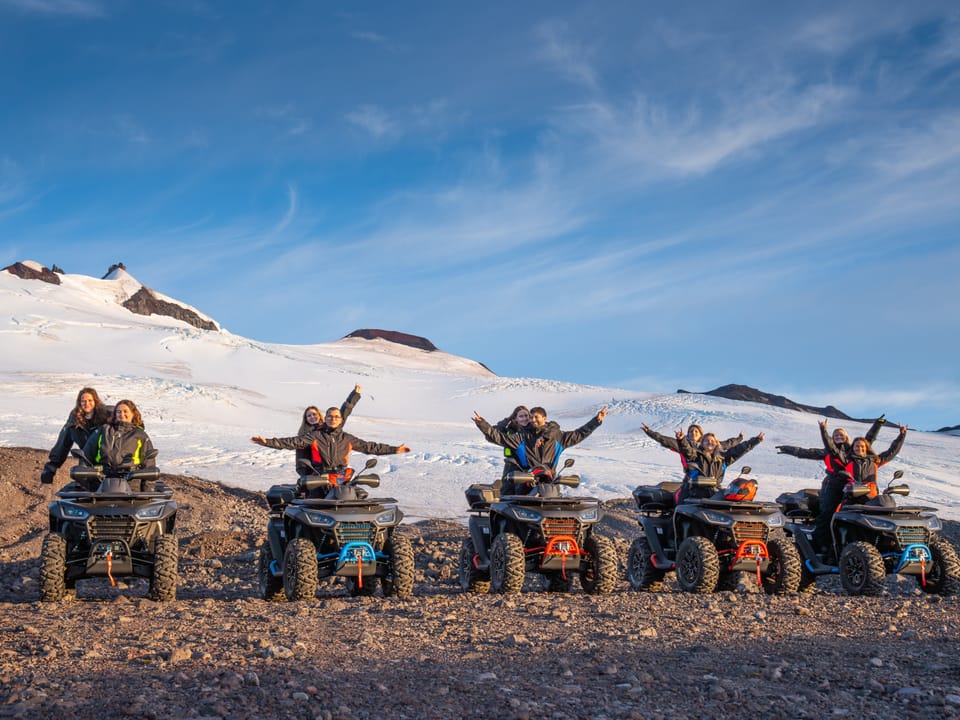 ATV Tour - Snæfellsjökull Glacier & Lava Fields — Summit Adventure Guides