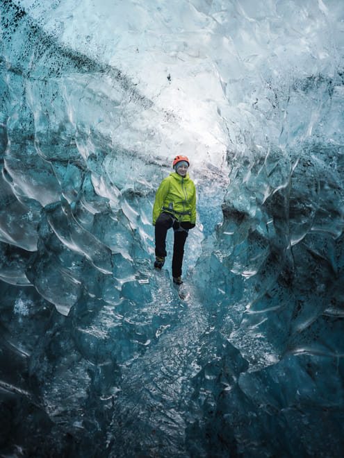 Eggtrip Winter Glacier Hike + Ice Cave Adventure 5h