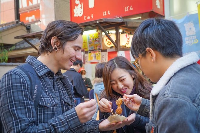 Osaka Local Foodie Walking Tour in Dotonbori and Shinsekai 10