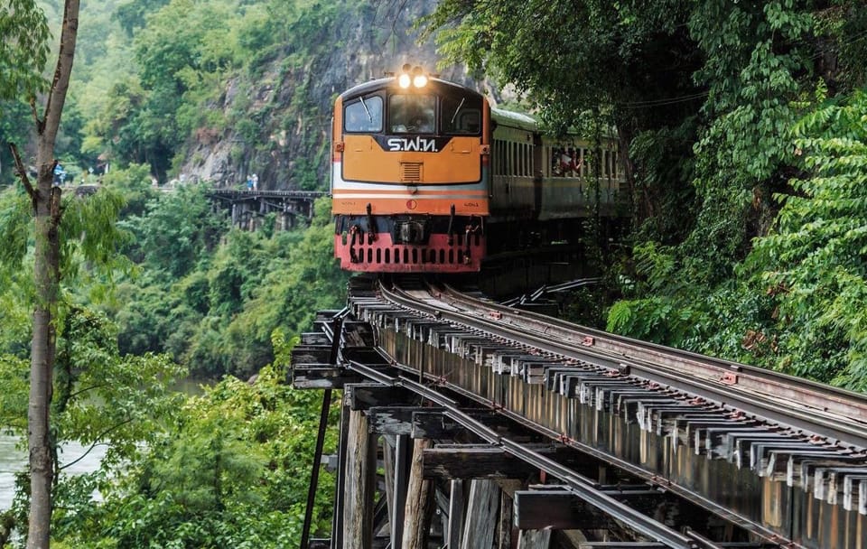 Kanchanaburi’s WWII Historical Sites & Erawan Waterfall