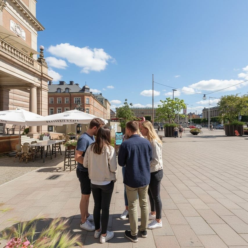 Secrets of Stockholm Self-Guided Exploration Game Tour 7