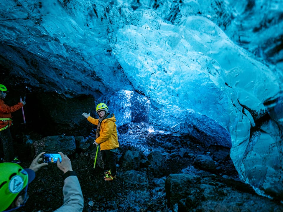 Ice Cave Sólheimajökull Experience - Meet on location — Glaciers and Waterfalls
