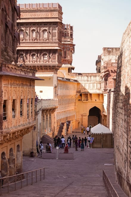 Inside Part of Mehrangarh Fort