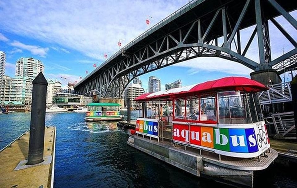 Vancouver City Sightseeing and Aquabus False Creek Ferry Ride