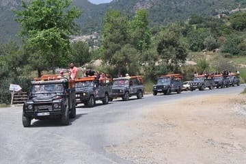 Alanya Jeep Safari and Off-Road Adventure at Dim River