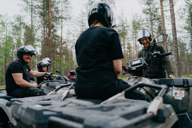 ATV Experience with Campfire Lunch - Rovaniemi photo 4