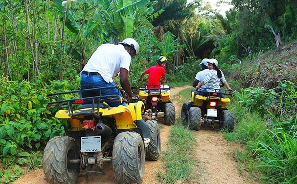 ATV Jungle and Beach Tour in Coxen Hole, Honduras