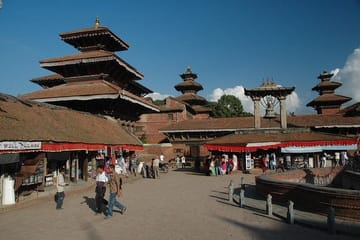 Roam around Newari towns Bungmati, Khokana and explore Patan Durbar Square