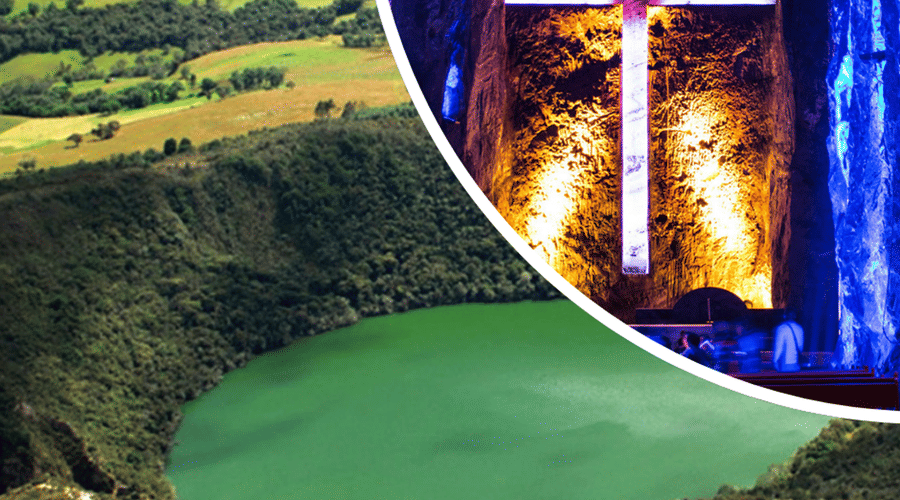 Salt Cathedral and Guatavita Lagoon with Lunch