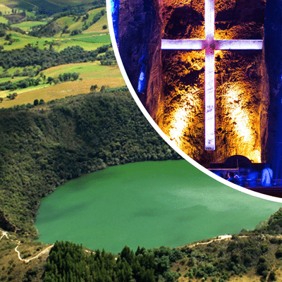 Salt Cathedral and Guatavita Lagoon with Lunch