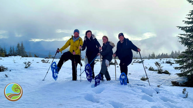 Snowshoeing Fun Tour from Cluj Napoca 9