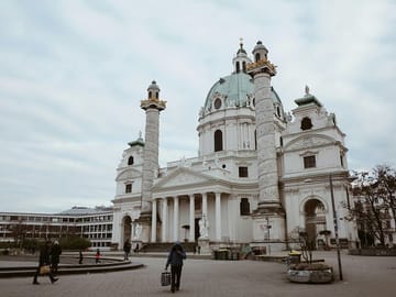 Professional Photography Session at Karlskirche in Vienna